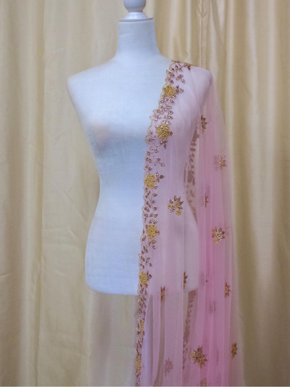 Light Pink Dupatta Shawl